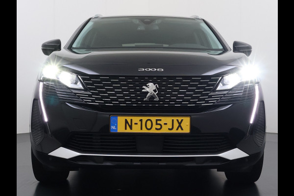 Peugeot 3008 1.2T 131PK AUT. Trekhaak 360°Camera 1/2 Leer 18" Navi Ecc Apple Carplay Android Connected-Apps Cruise Control Pdc Blue Premium Keyless Elek.Achterklep Privacy Glas BordHerkenning Lane Assist Led Lmv 18" Regen-Lichtsensor Bluetooth 1.400KG Trekgewicht Dealeronderhouden, laatste-Beurt-93.400km Origineel Nederlandse Auto 1400kg trekvermogen