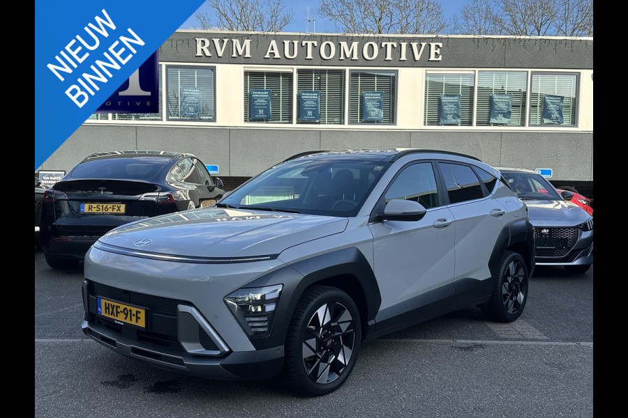 Hyundai Kona 1.6 GDI HEV Premium Sky VAN: 34.900,- VOOR 31.877,- UW LENTEVOORDEEL: 3.023,- | DEALER ONDERHOUDEN | FABR. GARANTIE t/m 06-2031