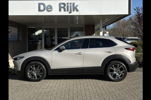 Mazda CX-30 2.0 e-SkyActiv-X M Hybrid Exclusive-line | 1e Eigenaar | NAP | Leder, Navi, 360Camera, Cruise, Stoel+Stuurverw., ACC |