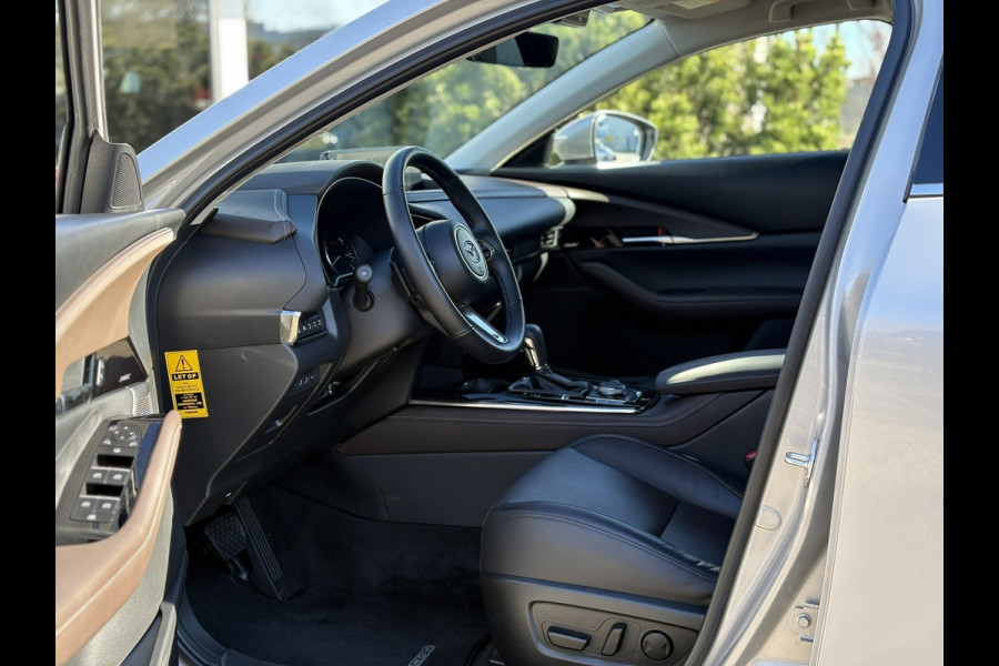 Mazda CX-30 2.0 e-SkyActiv-X M Hybrid Exclusive-line | 1e Eigenaar | NAP | Leder, Navi, 360Camera, Cruise, Stoel+Stuurverw., ACC |