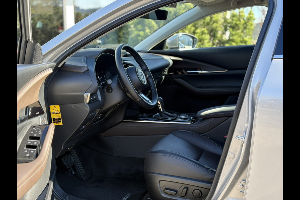 Mazda CX-30 2.0 e-SkyActiv-X M Hybrid Exclusive-line | 1e Eigenaar | NAP | Leder, Navi, 360Camera, Cruise, Stoel+Stuurverw., ACC |