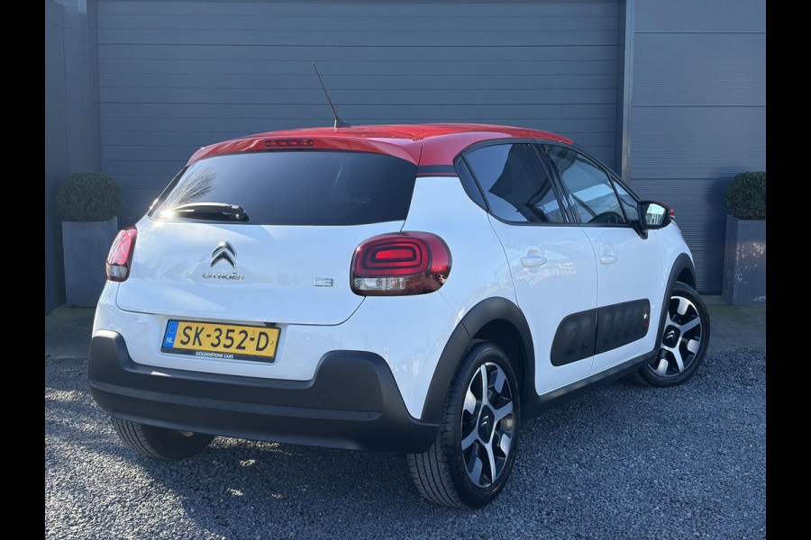 Citroën C3 1.2 PureTech S&S Shine 1e Eigenaar,Dealer Onderhouden,Navi,Camera,Pdc,Rijstrooksensor,110pk,Clima,Cruise,Lm velgen,D-riem vv in 2024,N.A.P,Apk tot 04-2027