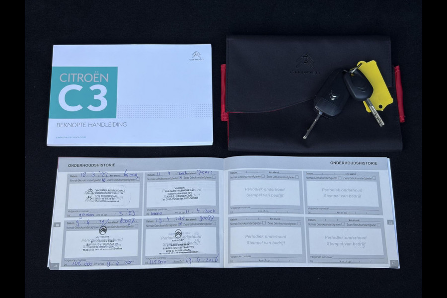 Citroën C3 1.2 PureTech S&S Shine 1e Eigenaar,Dealer Onderhouden,Navi,Camera,Pdc,Rijstrooksensor,110pk,Clima,Cruise,Lm velgen,D-riem vv in 2024,N.A.P,Apk tot 04-2027