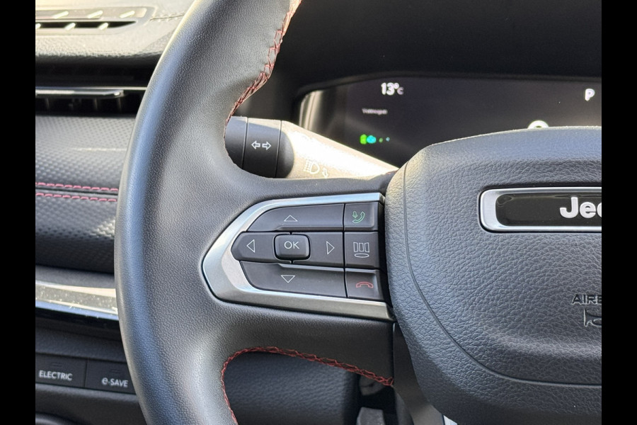 Jeep Compass 4xe 240 Plug-in Hybrid Electric Trailhawk | Camera | Leder | Apple Carplay/Android Auto | Navigatie | Cruise control