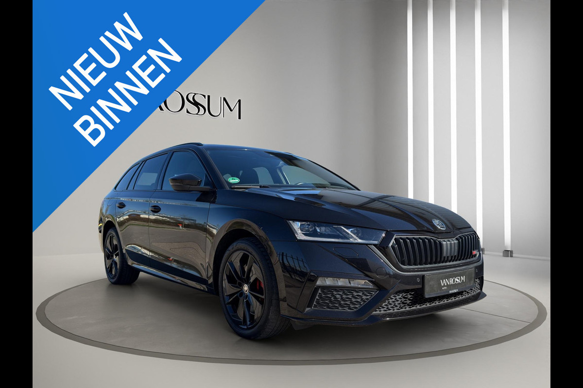 Škoda Octavia Combi 1.4 TSI RS iV PHEV Business | Pano | Head-Up | Led | Stuur verw. | Parksensoren |