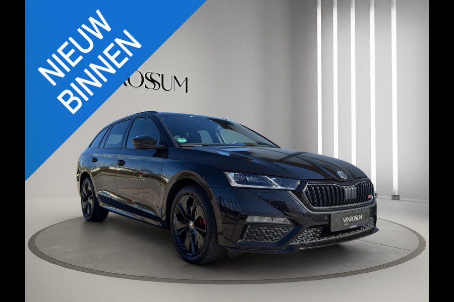 Škoda Octavia Combi 1.4 TSI RS iV PHEV Business | Pano | Head-Up | Led | Stuur verw. | Parksensoren |