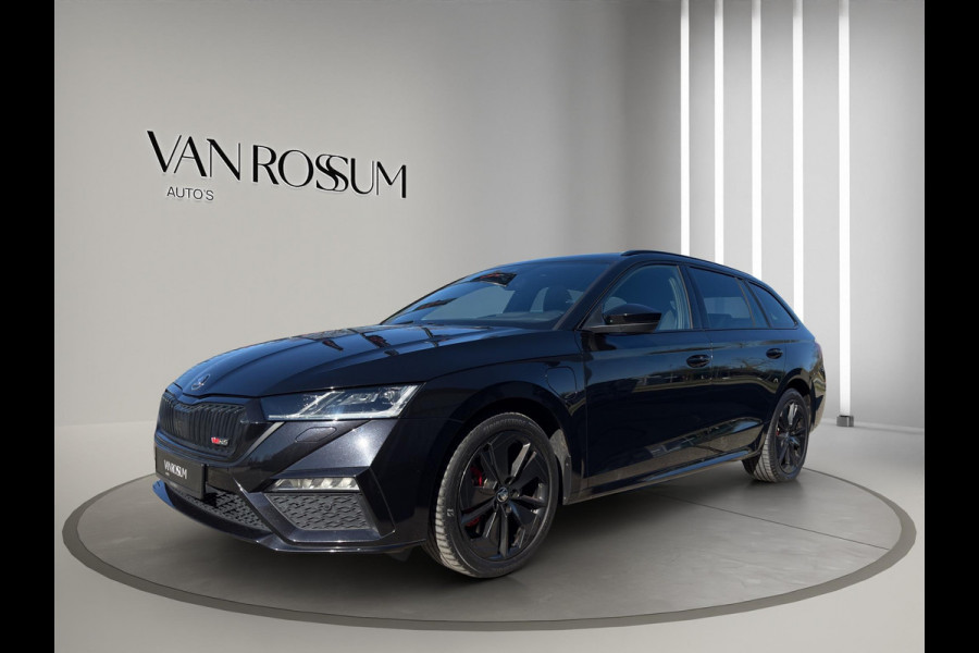 Škoda Octavia Combi 1.4 TSI RS iV PHEV Business | Pano | Head-Up | Led | Stuur verw. | Parksensoren |