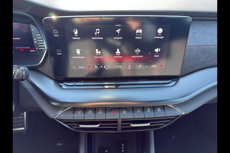 Škoda Octavia Combi 1.4 TSI RS iV PHEV Business | Pano | Head-Up | Led | Stuur verw. | Parksensoren |