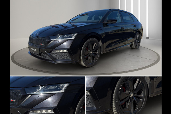 Škoda Octavia Combi 1.4 TSI RS iV PHEV Business | Pano | Head-Up | Led | Stuur verw. | Parksensoren |