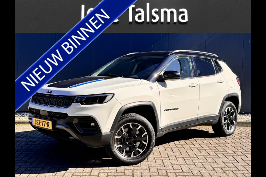 Jeep Compass 4xe 240 Plug-in Hybrid Electric Trailhawk | Camera | Leder | Apple Carplay/Android Auto | Navigatie | Cruise control