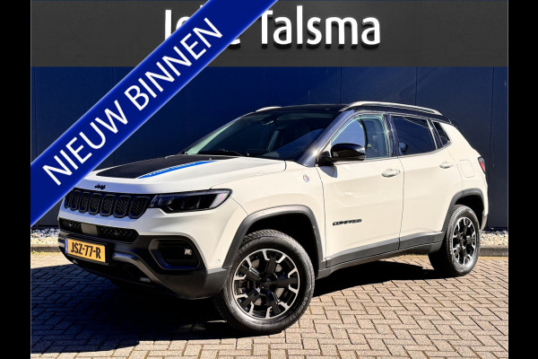 Jeep Compass 4xe 240 Plug-in Hybrid Electric Trailhawk | Camera | Leder | Apple Carplay/Android Auto | Navigatie | Cruise control