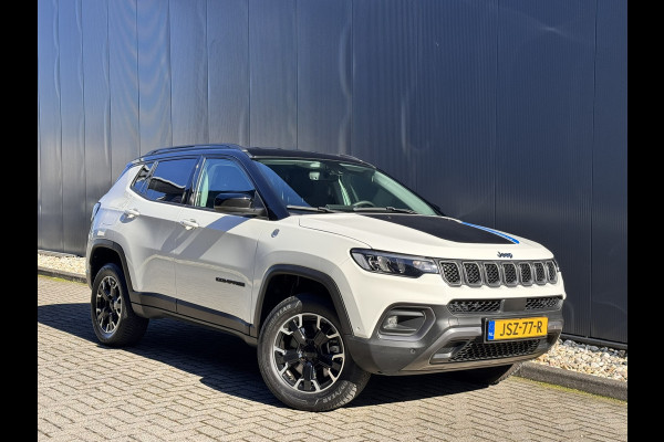 Jeep Compass 4xe 240 Plug-in Hybrid Electric Trailhawk | Camera | Leder | Apple Carplay/Android Auto | Navigatie | Cruise control