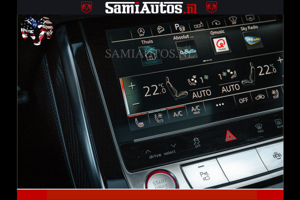 Audi RS Q8 RSQ8 BLACK OPS | 600PK 4.0 V8 TFSI QUATTRO | HUD | 4 WIELBESTURING | 23 INCH AUDI SPORT WHEELS | RS BEKLEDING ZWART | PANO | SOF BANG & OLUFSEN | PANORAMA DAK | De Lamborghini Urus en Audi RS Q8 zijn beide supersnelle SUV's met dezelfde basis (4.0L V8 twin-turbo motor van de VW Group)