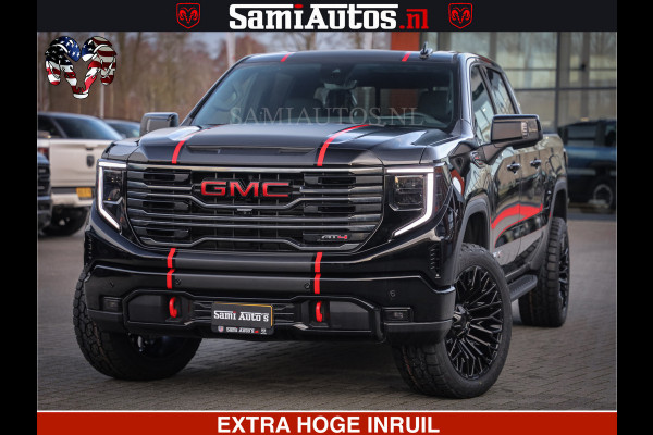 GMC Sierra AT4 6.2 V8 | VIRTUAL COCKPIT | BOM VOL | DC | LPG | RAM DEALER NEDERLAND | Dubbele Cabine met Royale 5 Zitplaatsen | BPM vrij | Nu Leverbaar uit Voorraad | Voorraad Nr 238940 |
