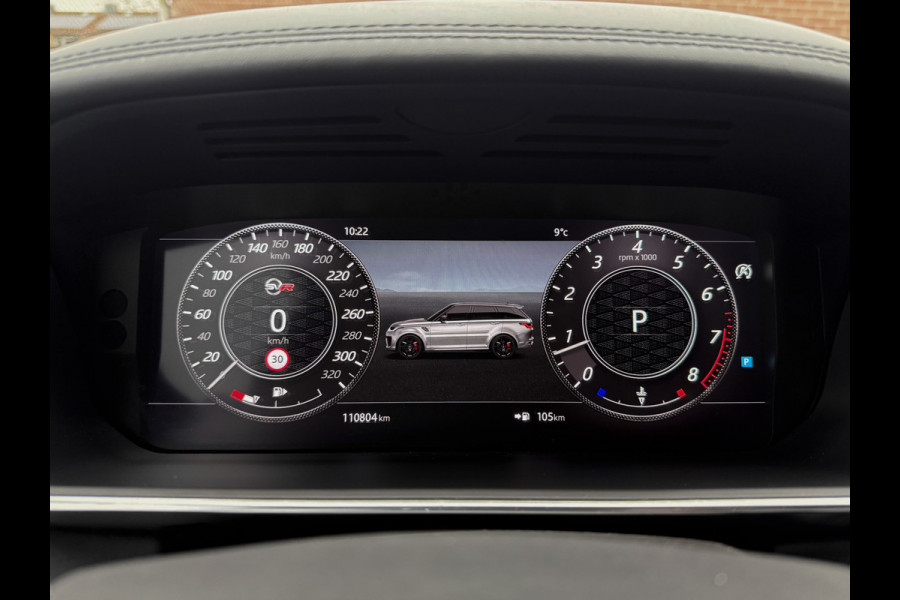 Land Rover Range Rover Sport 5.0 V8 SC SVR 576 PK ! Facelift ! Carbon ! Pano, Cruis, Airco, Stoelverw voor + achter!