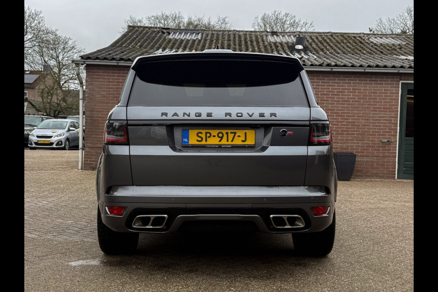 Land Rover Range Rover Sport 5.0 V8 SC SVR 576 PK ! Facelift ! Carbon ! Pano, Cruis, Airco, Stoelverw voor + achter!