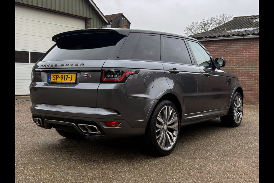 Land Rover Range Rover Sport 5.0 V8 SC SVR 576 PK ! Facelift ! Carbon ! Pano, Cruis, Airco, Stoelverw voor + achter!