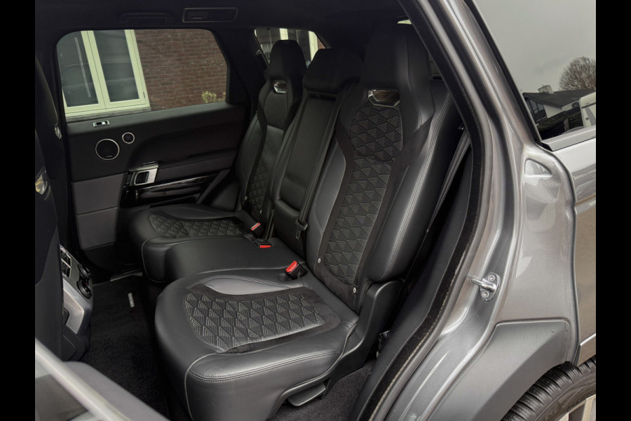 Land Rover Range Rover Sport 5.0 V8 SC SVR 576 PK ! Facelift ! Carbon ! Pano, Cruis, Airco, Stoelverw voor + achter!