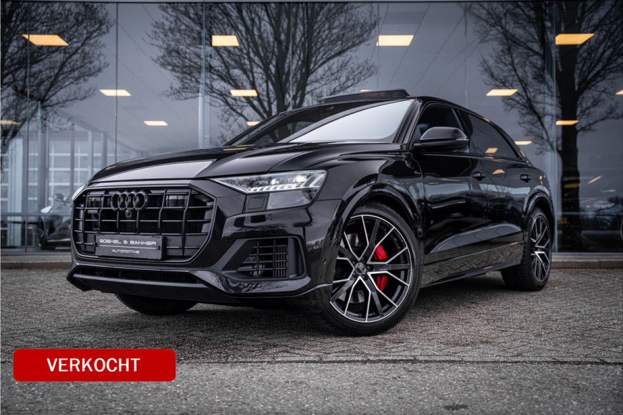 Audi Q8 55 TFSIe quattro Pro Line S ** Panodak ** Memory ** B&O ** Trekhaak