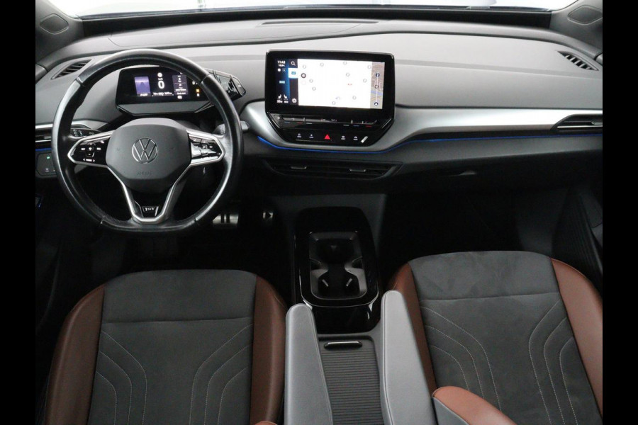 Volkswagen ID.4 First 77 kWh | SOH 90% | Stoelverwarming | Adaptive cruise | 20'' | Half leder | Carplay | Navigatie | Sfeerverlichting | Full LED | Camera | Stuurverwarming