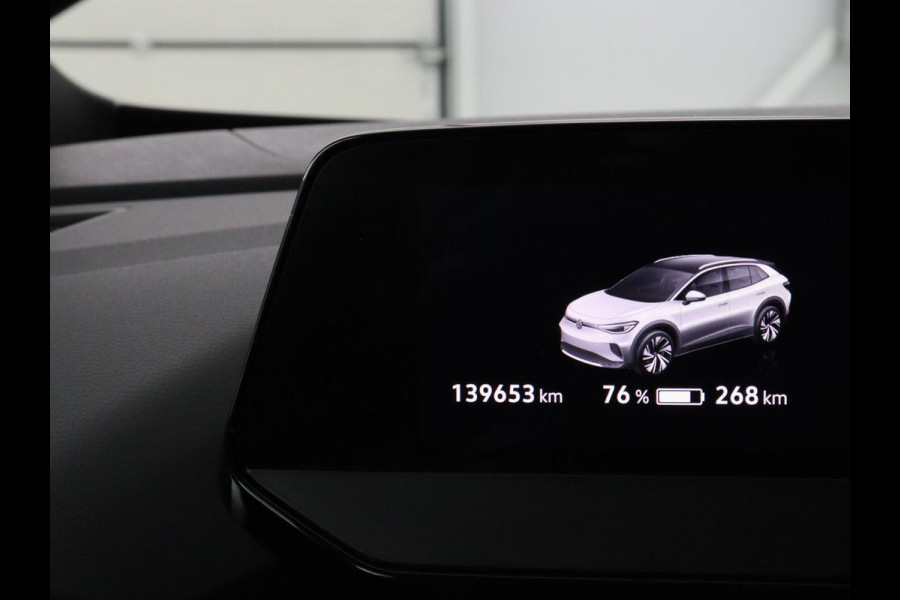 Volkswagen ID.4 First 77 kWh | SOH 90% | Stoelverwarming | Adaptive cruise | 20'' | Half leder | Carplay | Navigatie | Sfeerverlichting | Full LED | Camera | Stuurverwarming