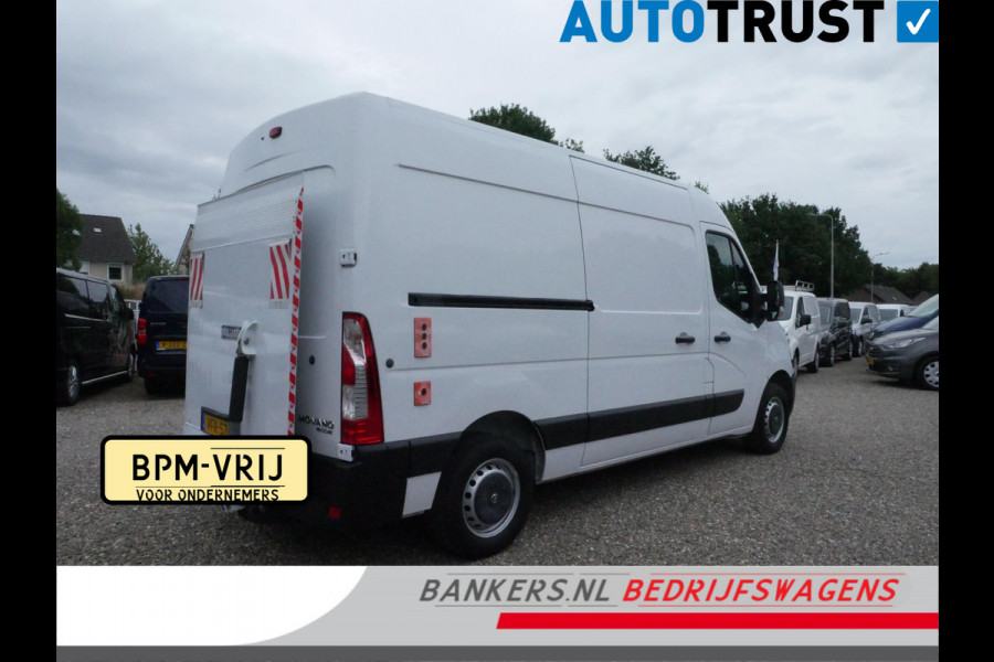 Opel Movano 2.3CDTI L2H2 Laadklep lift Airco 110pk D'Hollandia 500KG Plateau 150cm Laadlift