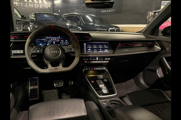 Audi RS3 Limousine GERESERVEERD 2.5 TFSI RS 3 quattro|PANO|MASSAGE|B&O|ACC|MEMORY|CARPLAY|DEALER ONDERHOUDEN|KEMORA GREY|400PK|