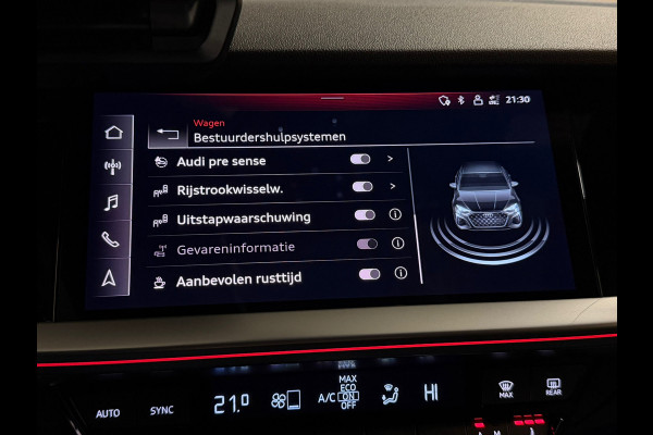 Audi RS3 Limousine GERESERVEERD 2.5 TFSI RS 3 quattro|PANO|MASSAGE|B&O|ACC|MEMORY|CARPLAY|DEALER ONDERHOUDEN|KEMORA GREY|400PK|