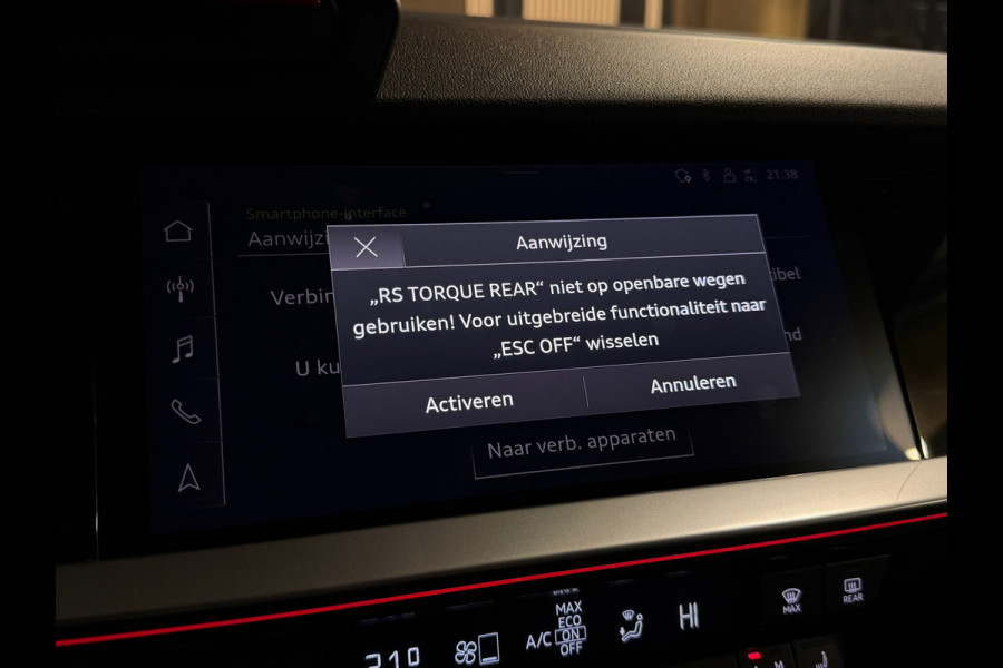 Audi RS3 Limousine GERESERVEERD 2.5 TFSI RS 3 quattro|PANO|MASSAGE|B&O|ACC|MEMORY|CARPLAY|DEALER ONDERHOUDEN|KEMORA GREY|400PK|