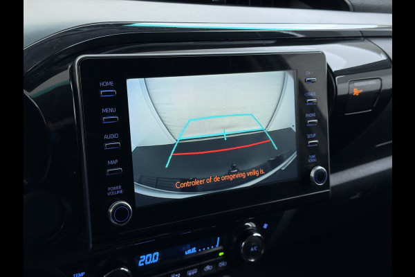 Toyota Hilux 2.4 D-4D 4WD AUT-6 Double Cab Professional Lier Canopy Hardtop (Huif) Trekhaak Navi* via Apple Carplay Android Auto Ecc Camera A Lane Assist Inbouw Kasten Bluetooth AWD EURO6 400Nm *3.500kg Trekvermogen* 1e Eigenaar Dealeronderhouden Origineel Nederlandse Auto