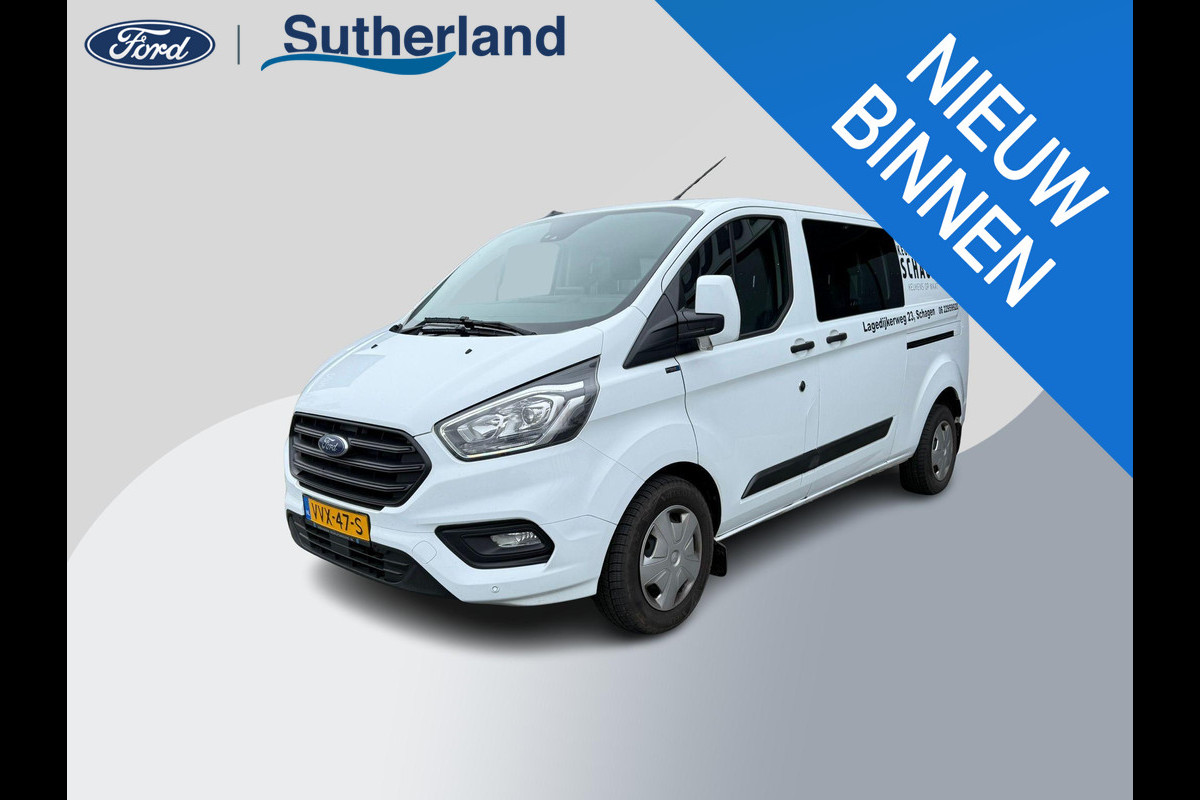 Ford Transit Custom 320 2.0 TDCI L2H1 Trend DC | Binnen! Moet nog gepoetst worden! | Trekhaak | Stoelverwarming | Camera | Cruise Control |
