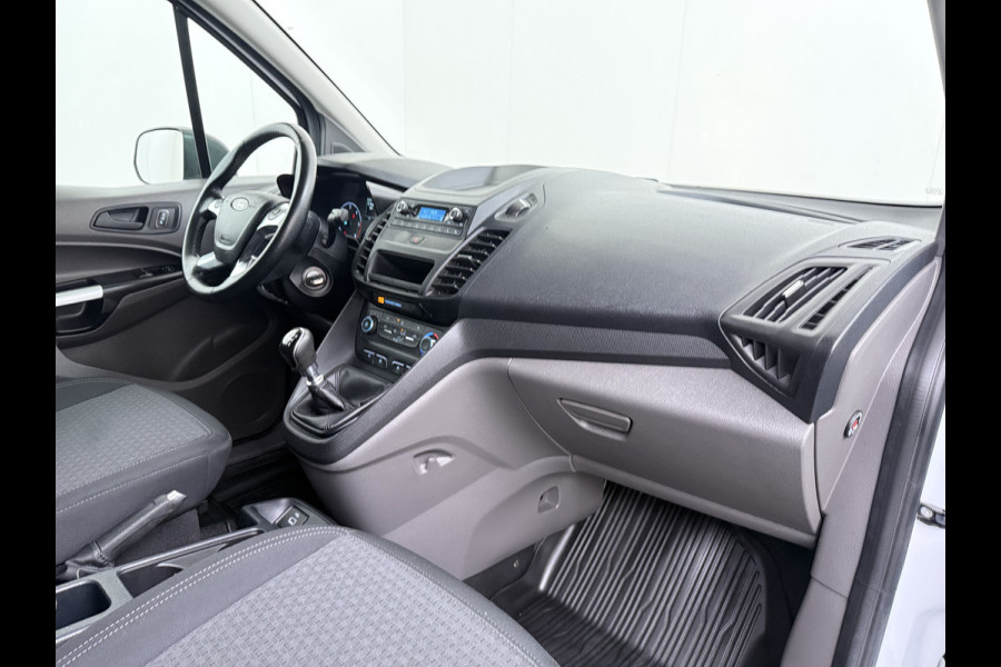 Ford Transit Connect 1.5TDCI 100PK Trekhaak Kast Cruise Airco PDC-v+a EURO6 Sidebars L1H1 Trend HP Betonplex Vloer Wandbetimmering Kasteninbouw Schuifdeur Achterdeuren Origineel Nederlandse Auto Laadvermogen 844kg !