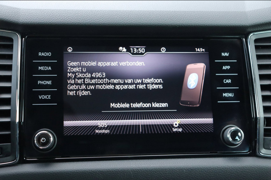 Škoda Kodiaq 1.5 TSI Bus. Ed. org.NL leer/alc+verw. stuurverw. schuifdak camera el.klep canton