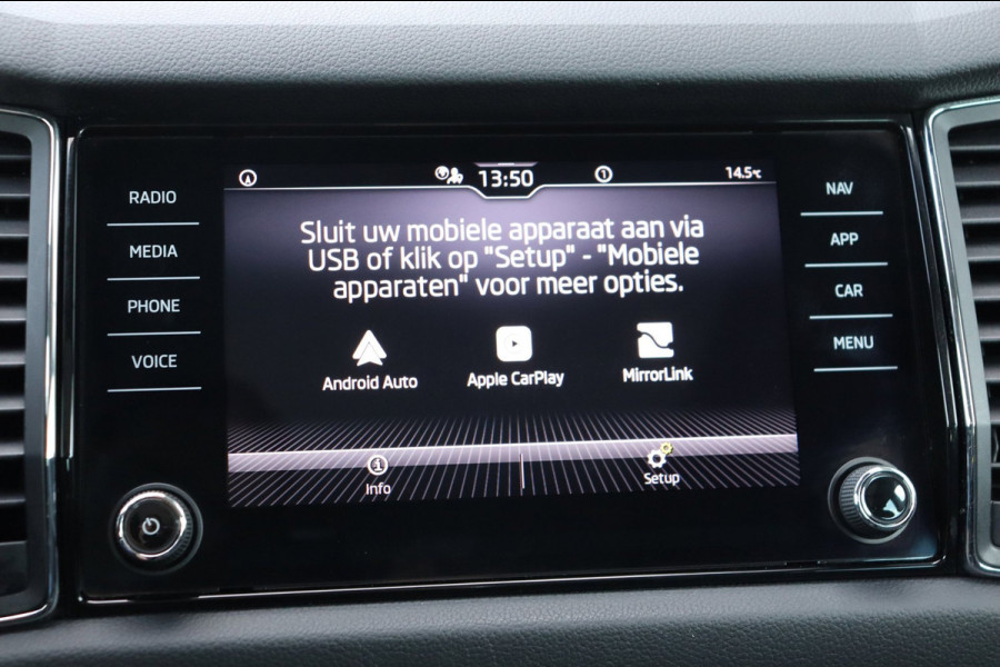 Škoda Kodiaq 1.5 TSI Bus. Ed. org.NL leer/alc+verw. stuurverw. schuifdak camera el.klep canton