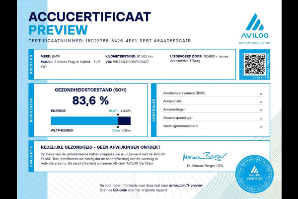 BMW 3 Serie Touring 330e High Executive Black Line | Sport Line | TREKHAAK | CARPLAY