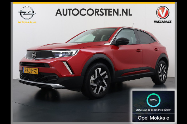 Opel Mokka-e 50kWh SOH 92% 3-Fase Laden Warmtepomp 360°Camera Apple Carplay Android Auto Pdc Navi Ecc Elegance DAB Led Lmv 17" Regen-Lichtsensor Isofix Privacy Glas Keyless Origineel Nederlandse Auto