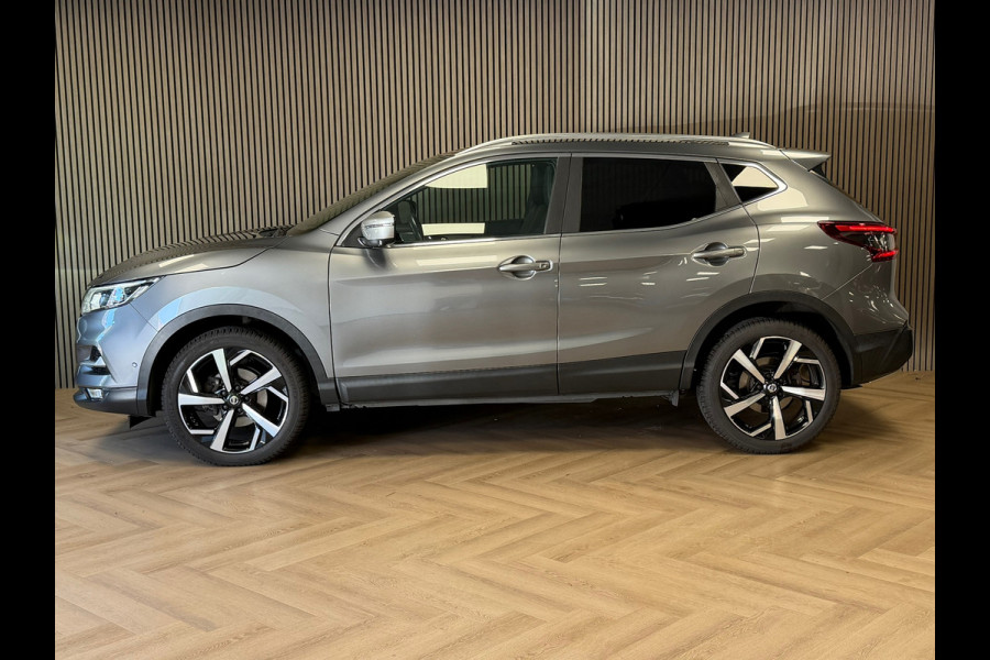 Nissan QASHQAI 1.2 Tekna + PANORAMADAK LEDER MEMORY 360 CAMERA CRUISE NAVIGATIE AIRCO PDC STOELVERWARMING