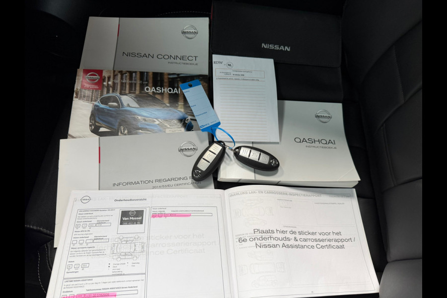 Nissan QASHQAI 1.2 Tekna + PANORAMADAK LEDER MEMORY 360 CAMERA CRUISE NAVIGATIE AIRCO PDC STOELVERWARMING