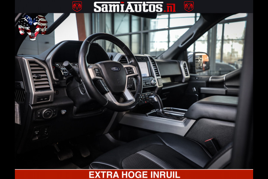 Ford USA F-150 VOL OPTIES | 4X4 381PK | 3500KG | 360 CAM | OPEN DAK | FULL LED | TONNEAU COVER | ADAPTIVE CRUISE | MASSAGE STOELEN | LANE ASSIST | DODE HOEK ASSISTENT