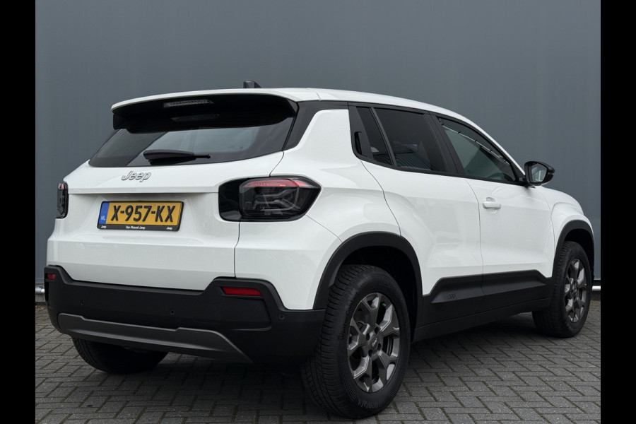 Jeep Avenger BWJ 12-2023 | 157PK Longitude 54 kWh AUTOMAAT | | NAVI | CLIMA | CRUISE | CARPLAY | KEYLESS | PDC | LMV | PRIVACY GLASS |