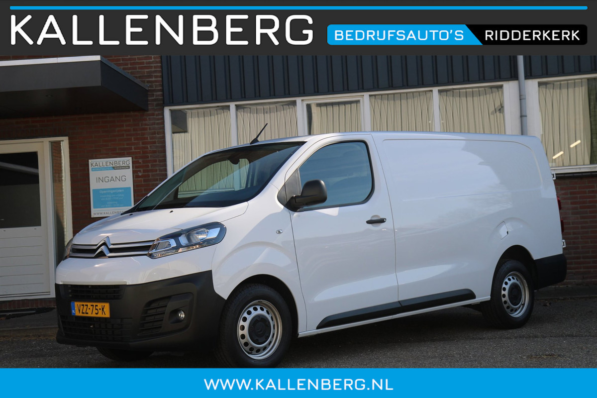 Citroën Jumpy 1.5 BlueHDI 100PK L3 / Rijklaar / Camera / Navi / 3 zits / App connect