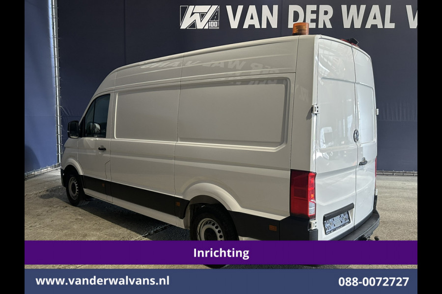 Volkswagen Crafter 2.0 TDI 177pk 3500kg Trekhaak Achterwielaandrijving L3H3 L2H2 inrichting Euro6 Airco | Camera | Navigatie Apple Carplay, Android Auto, Chauffeursstoel, Cruisecontrol, Leder, Bijrijdersbank
