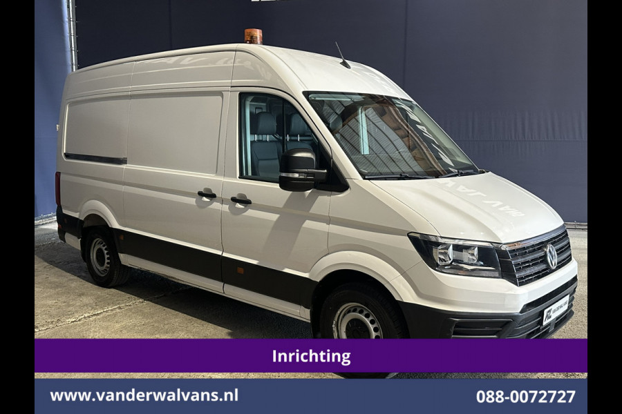 Volkswagen Crafter 2.0 TDI 177pk 3500kg Trekhaak Achterwielaandrijving L3H3 L2H2 inrichting Euro6 Airco | Camera | Navigatie Apple Carplay, Android Auto, Chauffeursstoel, Cruisecontrol, Leder, Bijrijdersbank