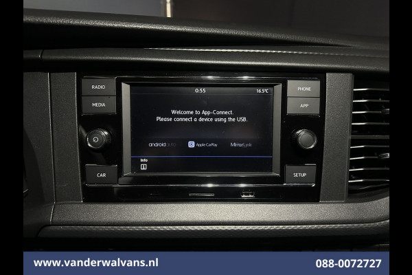 Volkswagen Transporter 2.0 TDI R line L2H1 Euro6 Airco | Camera | LM Velgen | Leder | Imperiaal | Apple Carplay Android Auto, Sidebars, Bijrijdersbank