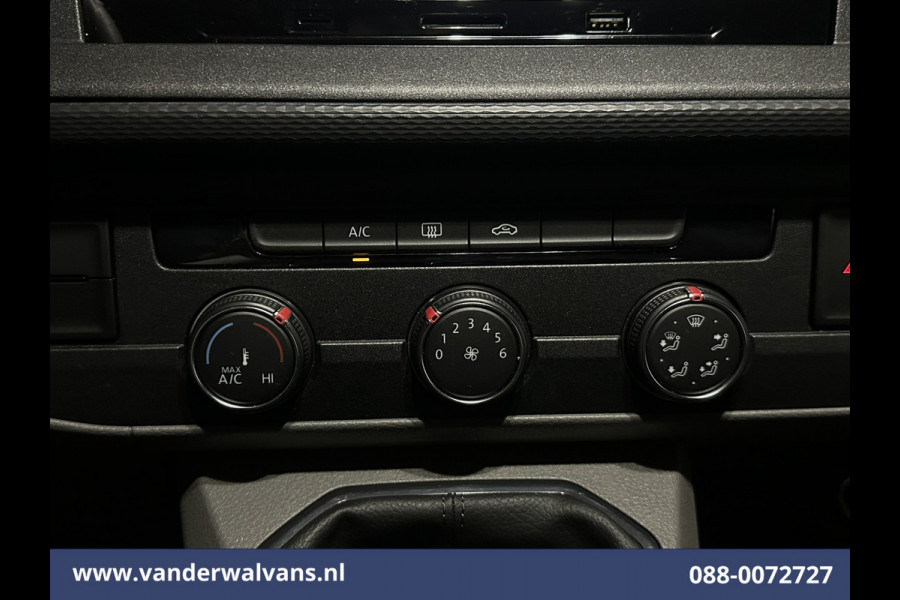 Volkswagen Transporter 2.0 TDI R line L2H1 Euro6 Airco | Camera | LM Velgen | Leder | Imperiaal | Apple Carplay Android Auto, Sidebars, Bijrijdersbank