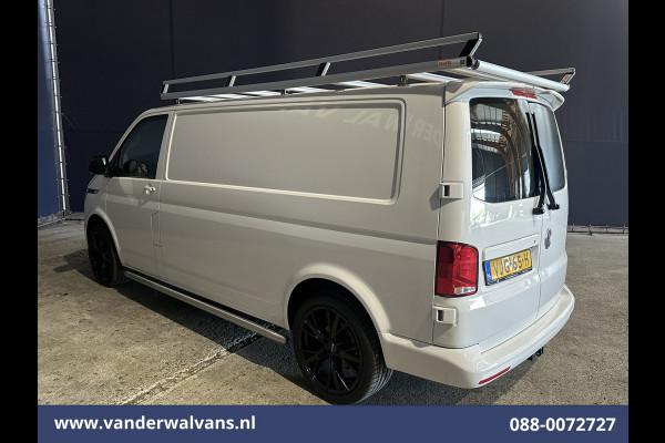 Volkswagen Transporter 2.0 TDI R line L2H1 Euro6 Airco | Camera | LM Velgen | Leder | Imperiaal | Apple Carplay Android Auto, Sidebars, Bijrijdersbank