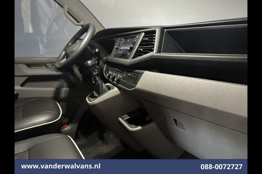 Volkswagen Transporter 2.0 TDI R line L2H1 Euro6 Airco | Camera | LM Velgen | Leder | Imperiaal | Apple Carplay Android Auto, Sidebars, Bijrijdersbank