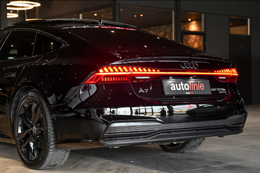 Audi A7 Sportback 50 TFSI e quattro Comp. 3x S-Line. Pano, ACC, HUD, B&O, Camera, Sfeer, CarPlay!