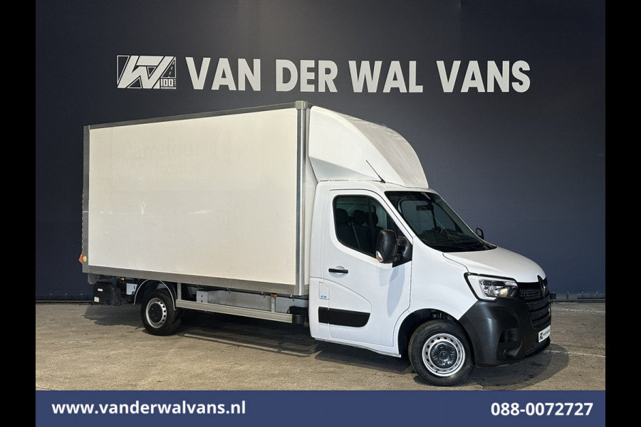 Renault Master 2.3 dCi 146pk Bakwagen 221cm Hoog Laadklep Euro6 Airco | Navigatie | Camera | LED Cruisecontrol, Bijrijdersbank