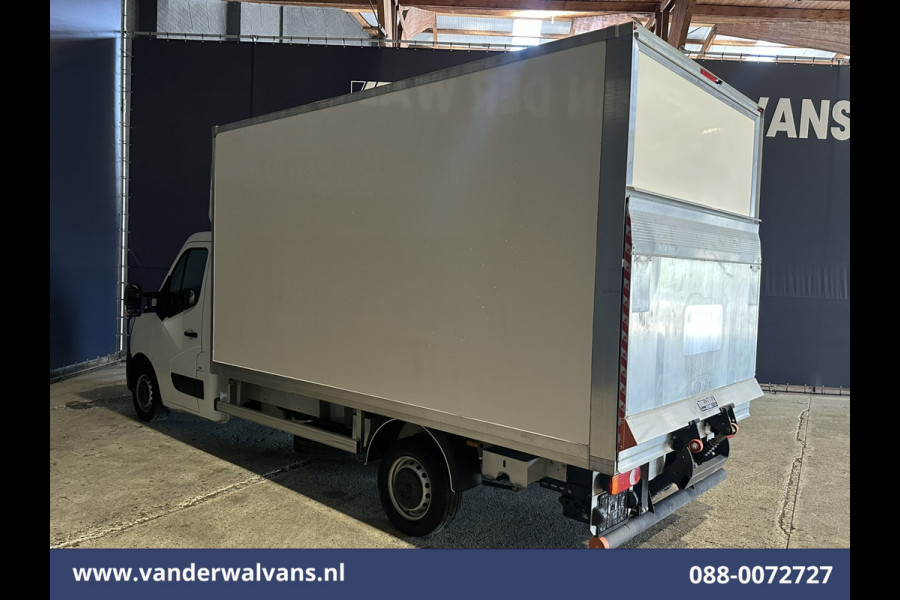 Renault Master 2.3 dCi 146pk Bakwagen 221cm Hoog Laadklep Euro6 Airco | Navigatie | Camera | LED Cruisecontrol, Bijrijdersbank